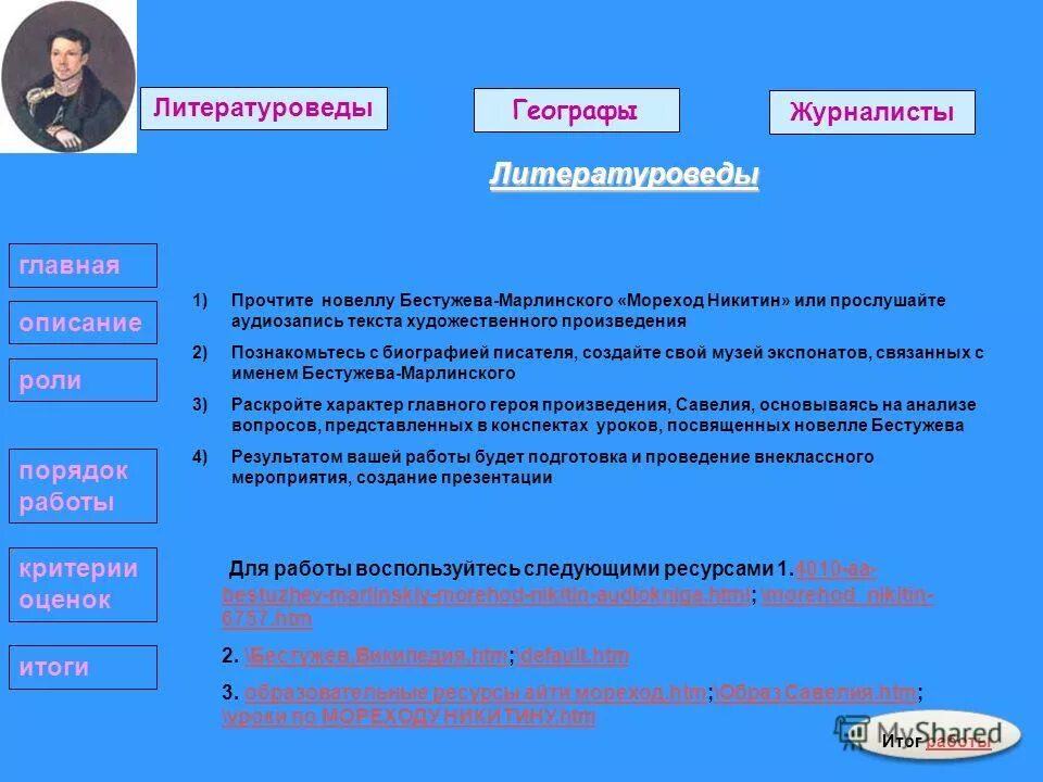 Созданное автором художественное произведение в дальнейшем егэ. Бестужев Марлинский мореход Никитин. Кем работают литературоведы. Литературоведы рекомендации что читать. Литературоведы ненапряжные.