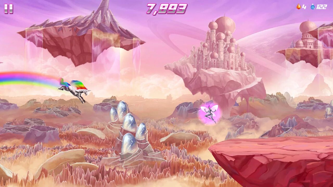 Robot unicorn attack 2. Robot unicorn attack 2