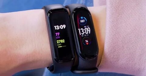 Xiaomi band 9 и 8 сравнение