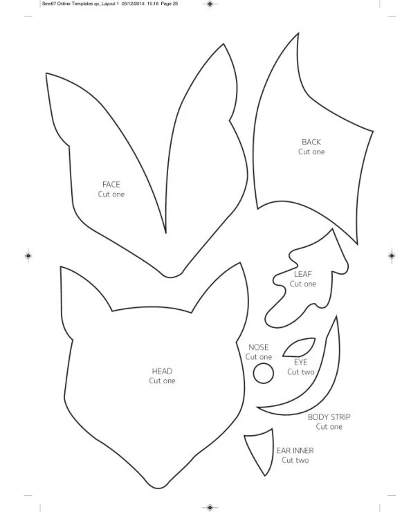 выкройка 2023