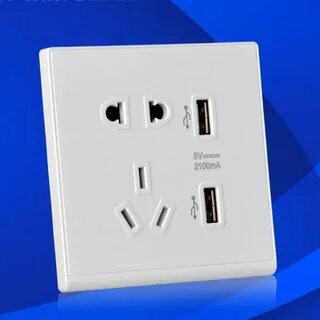 Двойная розетка с usb