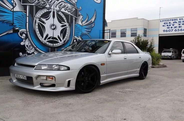 Сначала сделал, потом подумал - Nissan Skyline GT-R (R33), 2,6 л, 1995 года колё