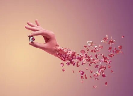 Pink hands