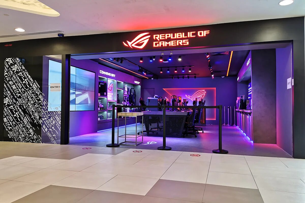 ASUS магазин. ROG Store. ASUS ROG PC Center. Рога в магазине. Рог центр