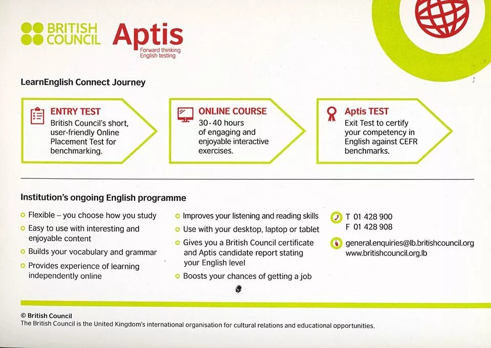 Test for teachers