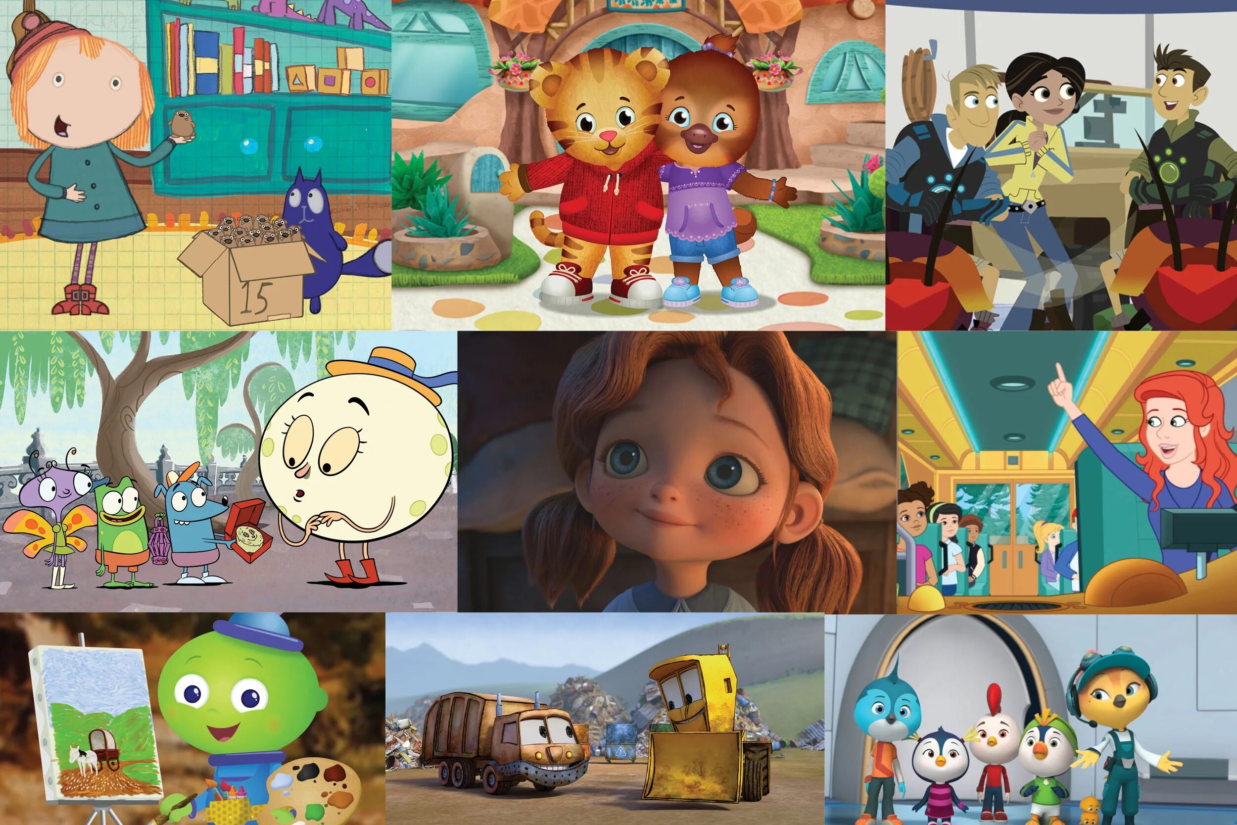 Brown story. 9 Story. 9 Story Entertainment. Brown Bag films. Peg and Cat the Awards show.