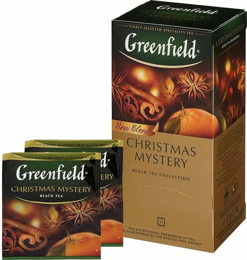 Вкусы чаев виды. Чай Greenfield Christmas Mystery 25 пак. , ,. Чай Гринфилд Christmas Mystery. Чай Гринфилд Кристмас Мистери. Чай Гринфилд 100г Кристмас Мистери.