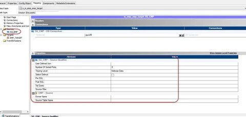 Data properties