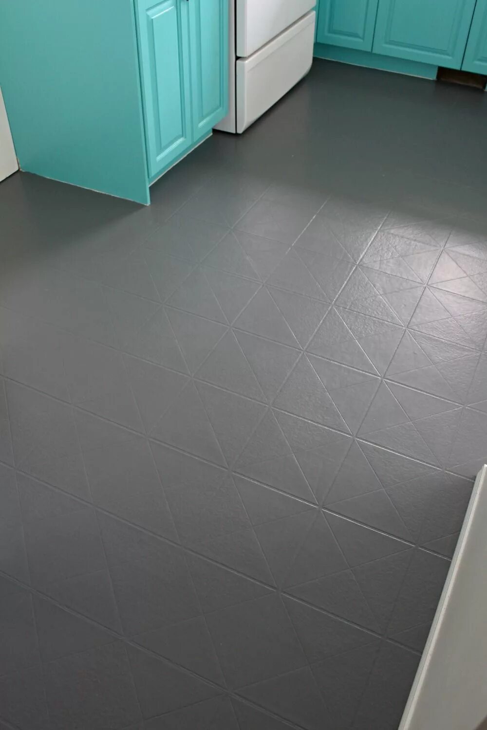 One Room Challenge Week 7: Final Reveal! Painted bathroom floors, Painted floors