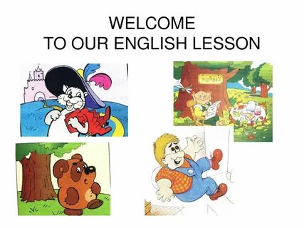 Our lessons are in english