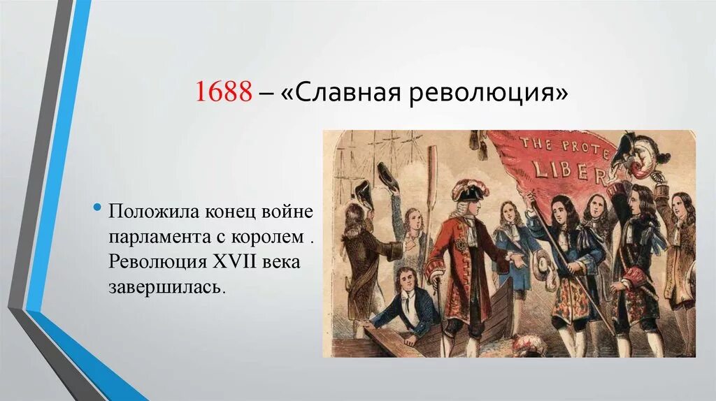 Славная революция в англии события. 1688 Г − «славная революция» в Англии. Славная революция 1688-1689. Славная революция 1688 года.