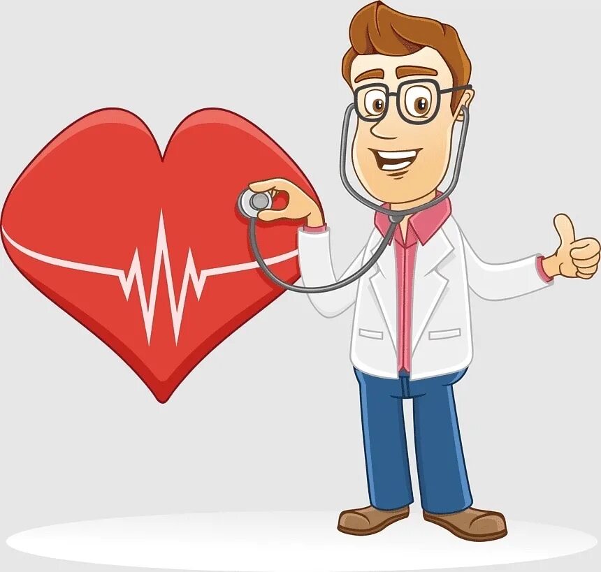 Сердце человека и доктор. Доктор с сердечком. Сердце кардиолог. Кардиолог мультяшный. Врач и сердце иллюстрация.