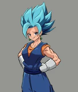 Pin by goge san on Waifus Vegito blue, Female vegito, Dragon ball.