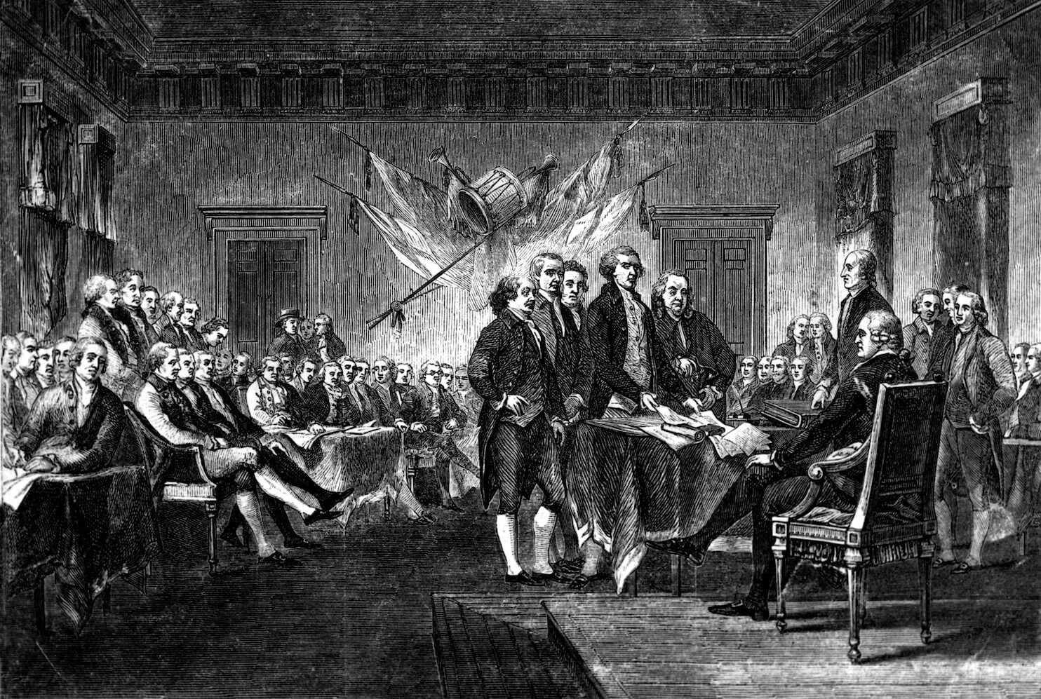 Континентальный конгресс 1776. Конгресс США 1776. Подписание декларация независимости США 1776. Второй континентальный конгресс США.