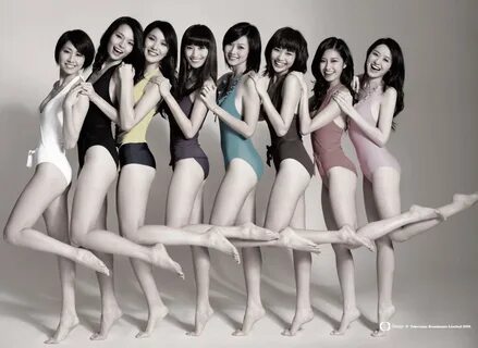 Woman asians swimsuits selective.