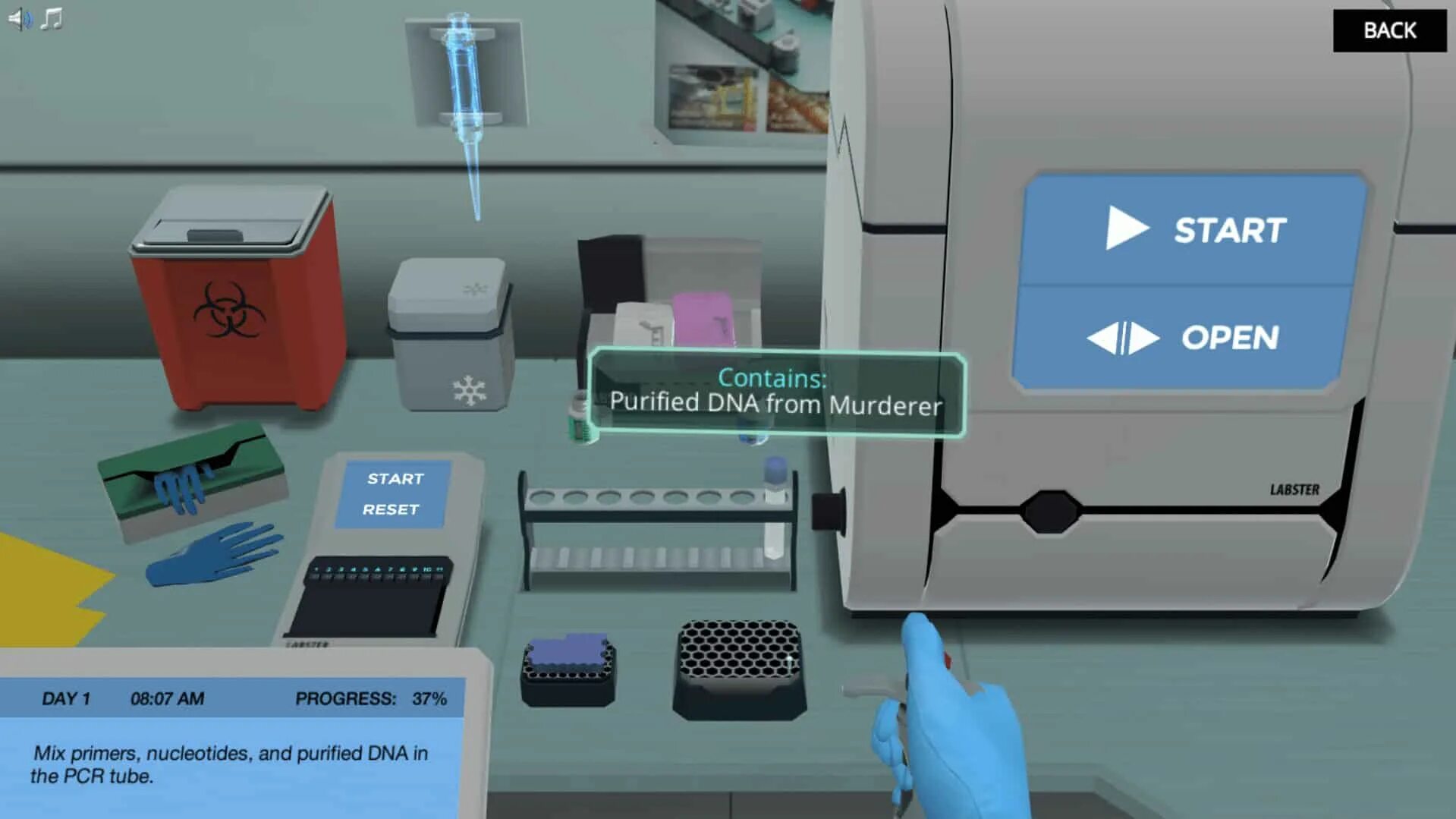 Источник https chemer ru services reactions chains. Симулятор лаборатории. PCR Lab. Labster.