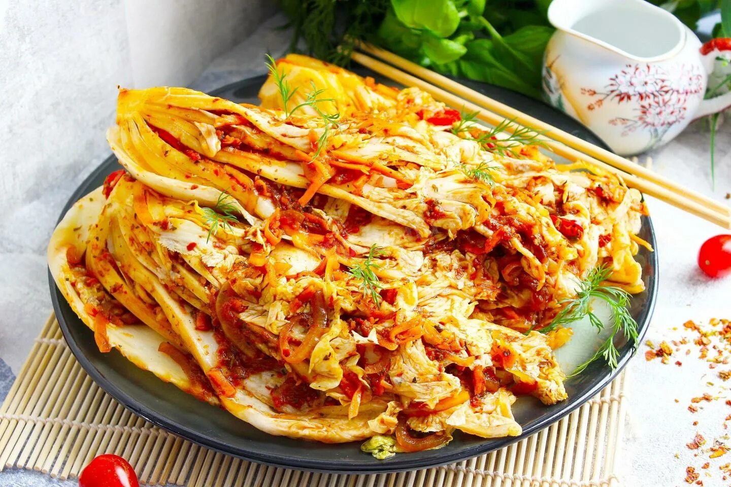 Korean kimchi recipes from Cooking Korean food with Maangchi Traditional kimchi 