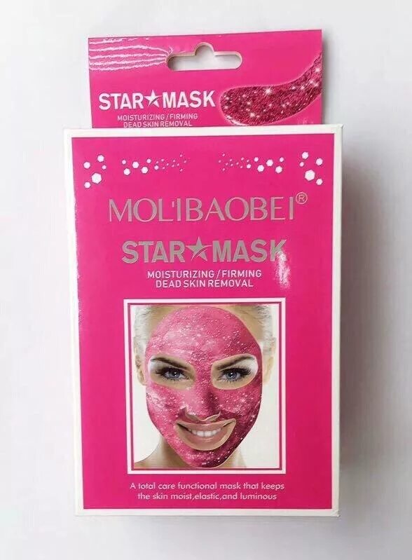 Любимые маски. Маска для лица molibaobei star mask. маска-плёнка для лица molibaobei star mask (синяя). маска-плёнка для лица molibaobei star mask (фиолетовая). маски в упаковке для ли.