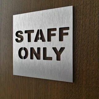 Staff only