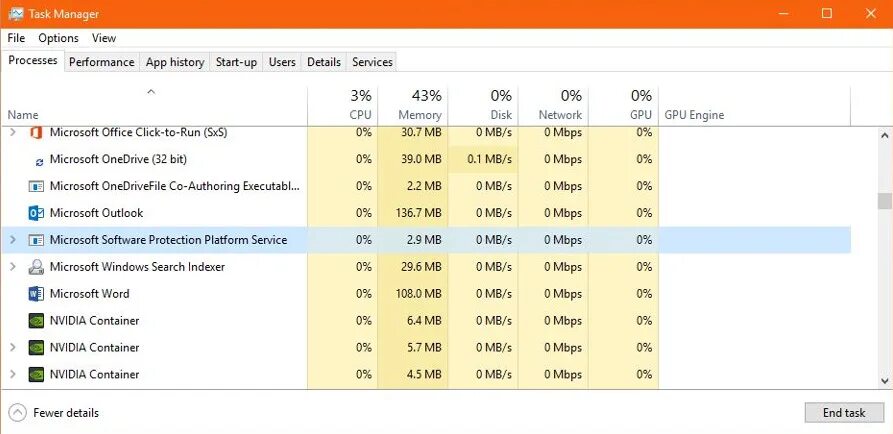 Защита программного обеспечения грузит процессор. Microsoft software protection platform. телеметрия совместимости грузит процессор. office software protection. microsoftwindowssoftware protection platformsvcrestarttasklogon.
