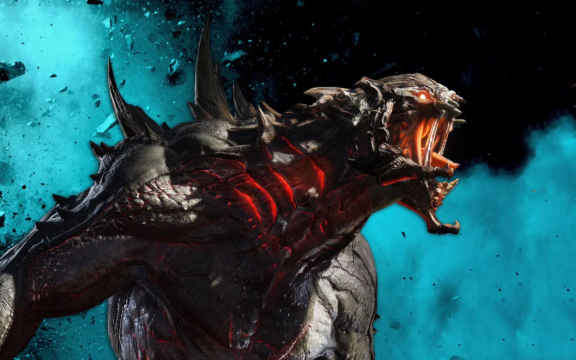 Эволв пк. Evolve stage 2 goliath. голиаф из evolve. монстры эволв.