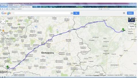 Гугл карта белоруссии