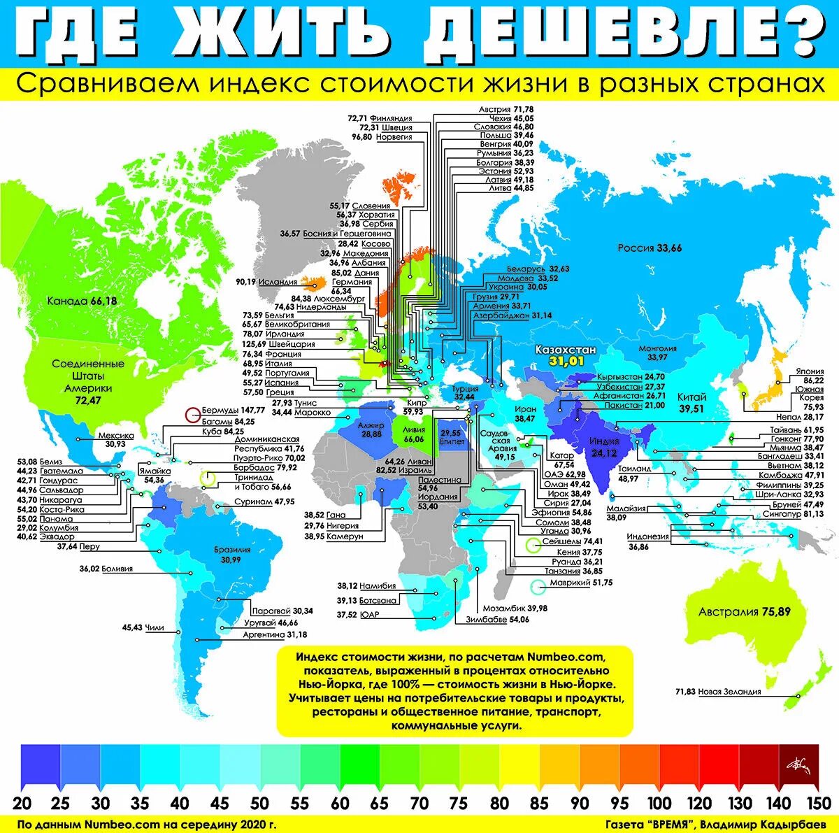 Где жил в какой стране