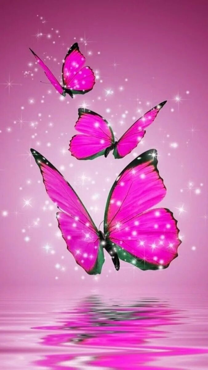 Картинка на заставку на телефон для женщин. Розовые бабочки. Красивые темы на телефон. Живые бабочки. Красивые розовые бабочки.