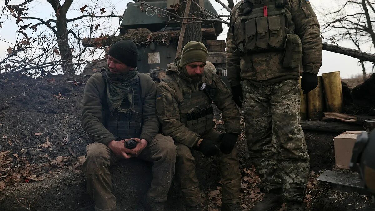 Военнослужащие ВСУ. Вооружённый конфликт на востоке Украины.