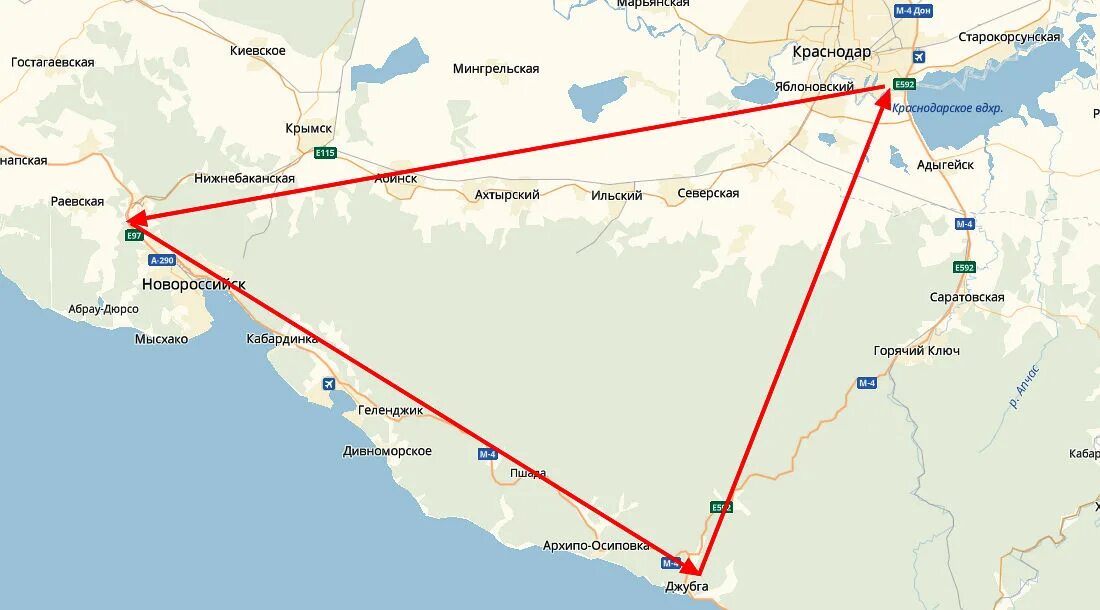 Горячий ключ архипо осиповка расстояние. Дорога Архипо Осиповка Абрау Дюрсо. Архипо-Осиповка Абрау Дюрсо.