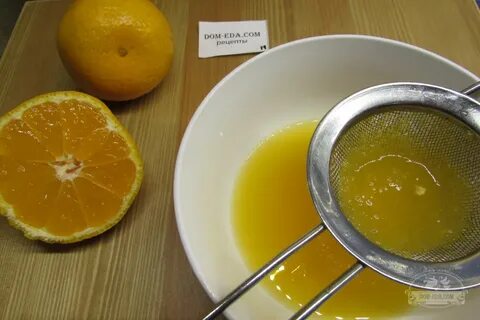 Сделать сок из апельсинов рецепт