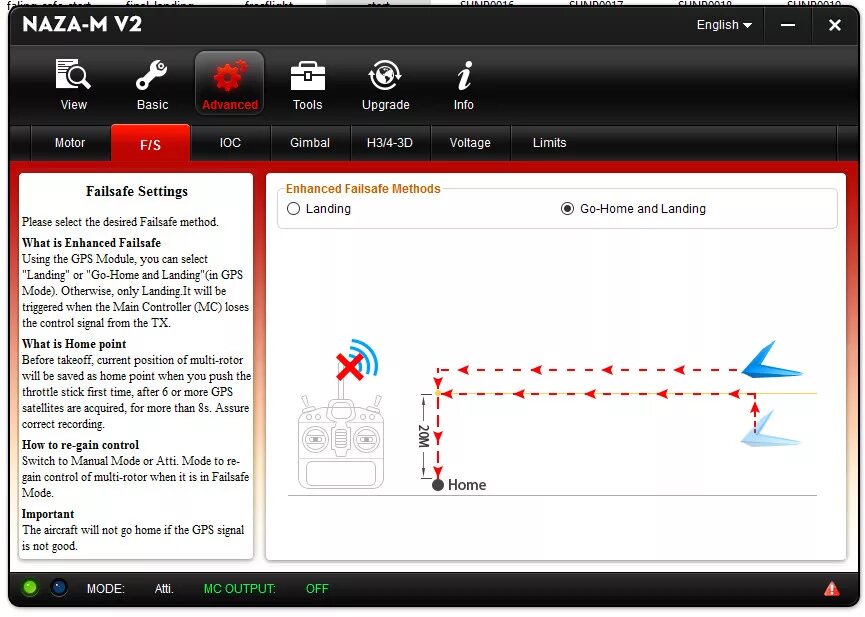 Failsafe ui