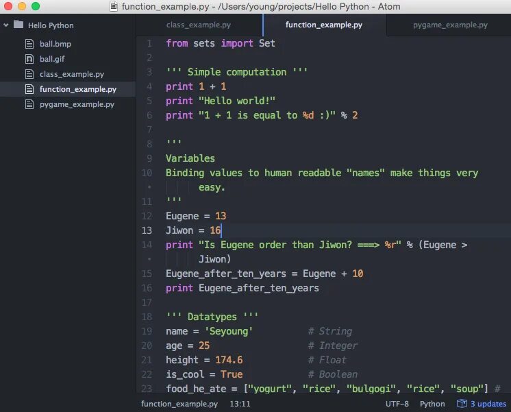 Python package main py. Атом пайтон. атом для python. атом редактор кода питон. атом скрипт.