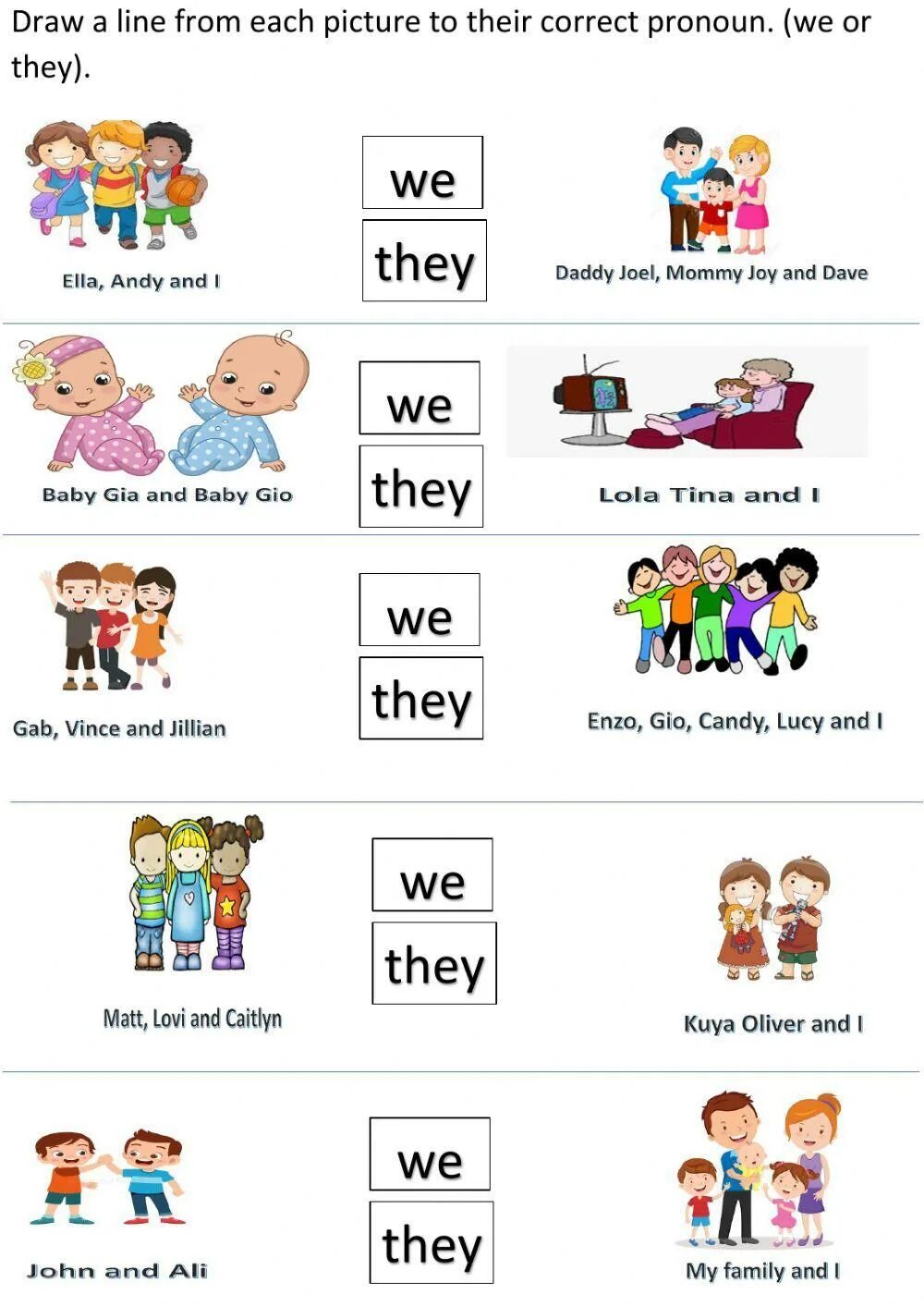 Children he she it they. Местоимения him her them us it Worksheets. He she we they задания. Местоимения Worksheets for Kids. Types of English pronouns.