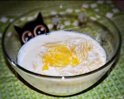 Молочный суп с рисом