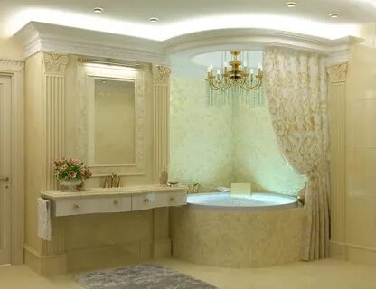 Колонна в ванной