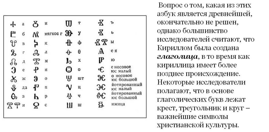 Славянские буквы кириллица и глаголица. Славянская Азбука глаголица. Славянская Азбука глаголица и кириллица. Первая Славянская Азбука глаголица.