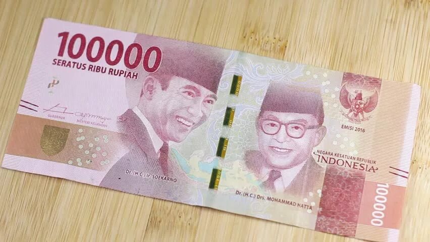 Idr в рублях. 100000 Rupiah. 100000 Индонезийских рупий. 100000 Indonesian Rupiah. 500. Rupian банк Индонезия.