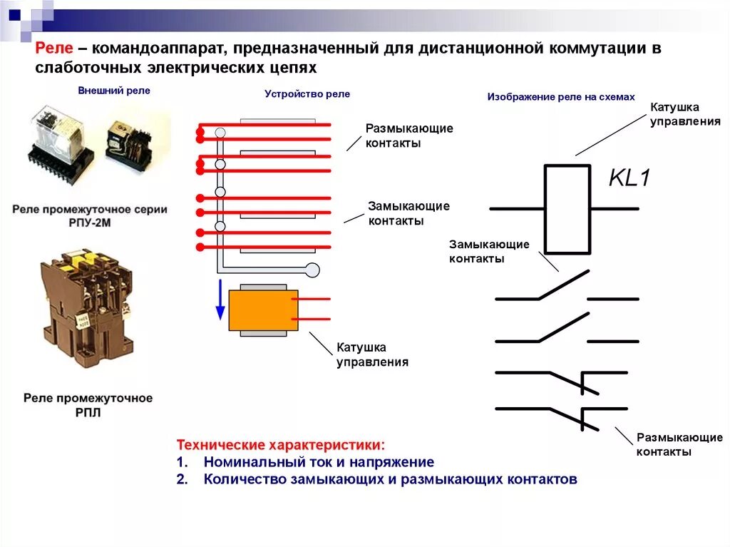 Схема устройства реле. Схемы включения катушек реле тока и напряжения в электрическую цепь.. Схема подключения реле тока. Тепловое реле схема устройства.