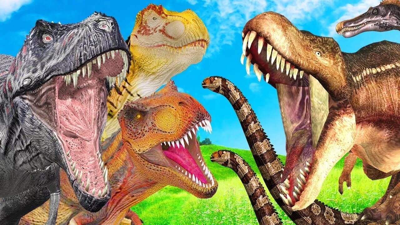 Включи динозавры человек. Видеоролики про динозавров для детей. Динозавры для детей. Динозавр на роликах.