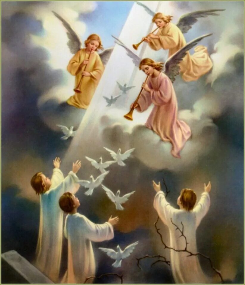 Небесные ангелы. Ангел Божий. Иисус и ангелы. Ангелы в христианстве.
