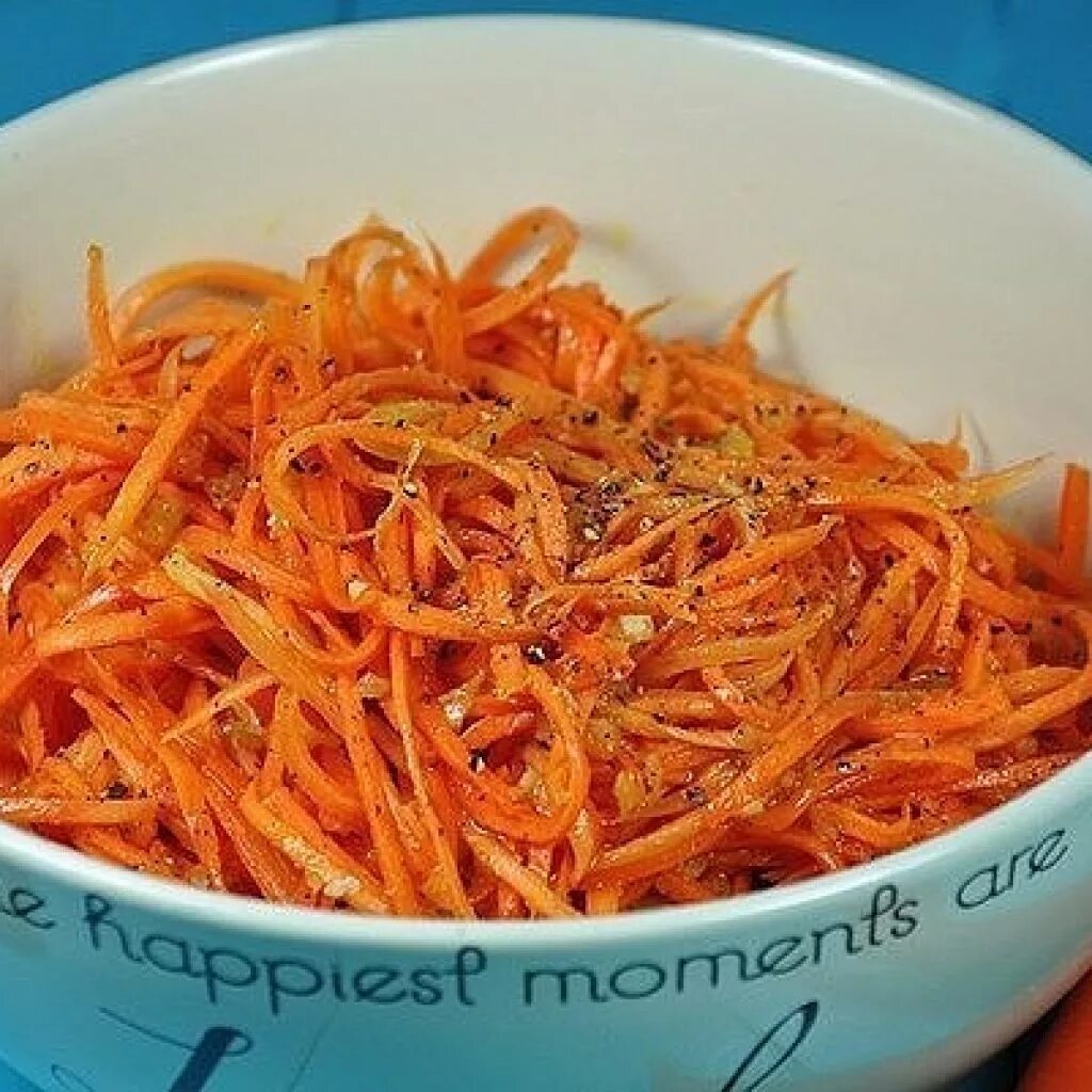 Классический рецепт корейской морковки
