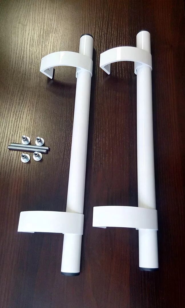 комплект ручек офисных прямых 500 мм, белый (ral 9016). ручка прямая. 2. 300. ручка офисная прямая рп-300 мм коричневая шепарт.