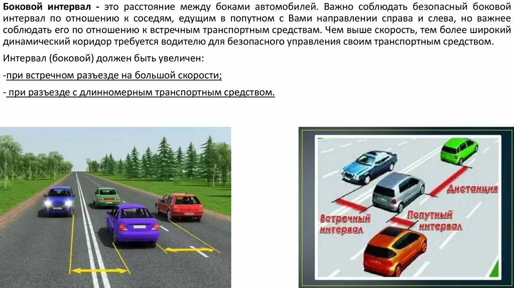 Боковая скорость автомобиля