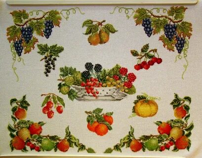 Скатерть фрукты