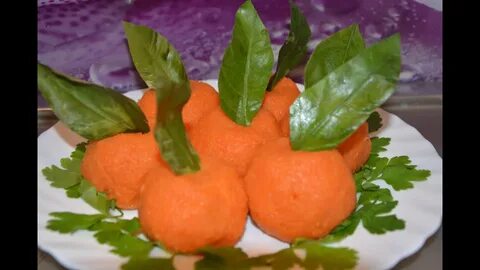 Салат мандаринки на новый год с курицей