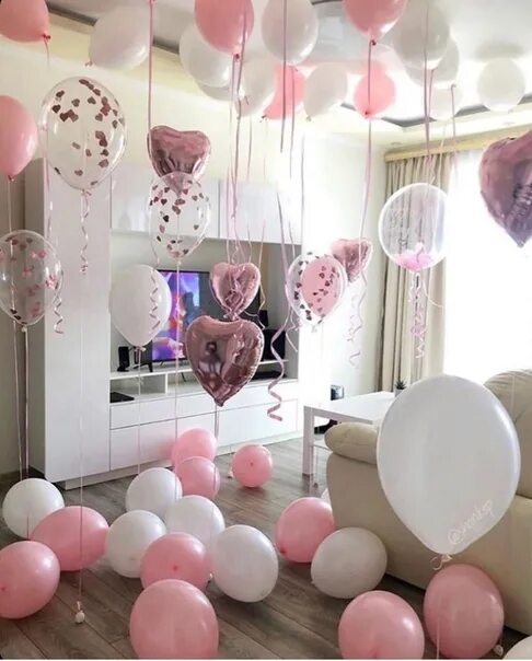 Оформление квартиры на день. Украшение комнаты шарами. украшение комнаты шарами на день рождения. украсить комнату шариками. украшение комнаты на день рождения девочки.