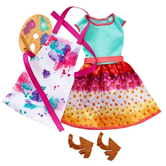 Одежда для кукол челси. Одежда для кукол барби. Одежда без людей. Кукла барби с аксессуарами. Одежда для кукол mattel barbie профессии гимнастка с аксессуарами.