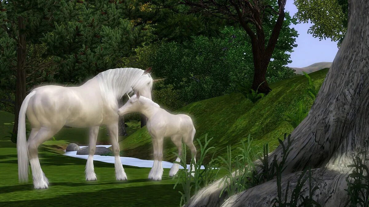 Игры симс животных. Симс 3 единорог. the sims 3 питомцы. симс 3 мир питомцы. симс 3 дополнение питомцы.