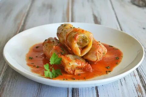 Голубцы с мясом курицы